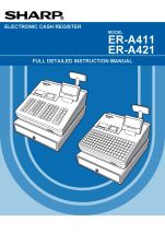 ER-A411 and ER-A421 operation and programming